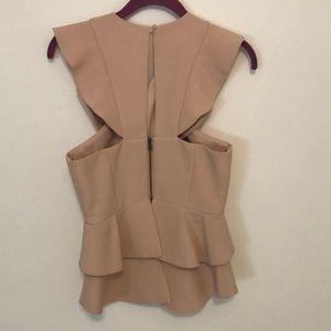 BCBGMAXARIA Bare pink beautiful blouse